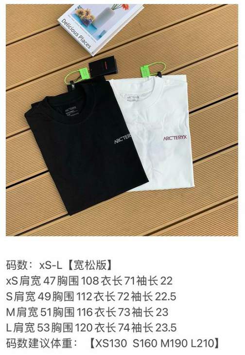 Picture of Arcteryx T Shirts Short _SKUArcteryxXS-LtptxS0322701